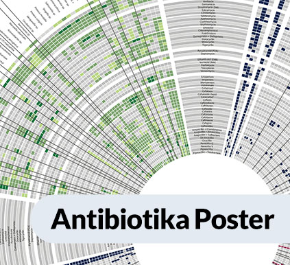 MEDI-LEARN Poster "Antibiotika"